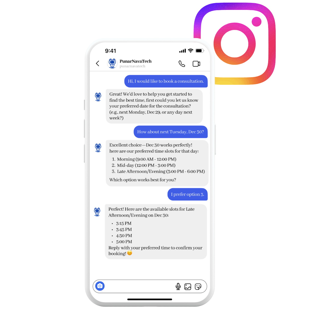 Customer Support AI chatbot for Instagram